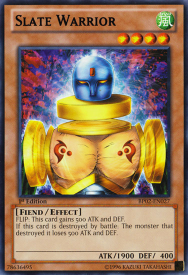 Slate Warrior [BP02-EN027] Rare | L.A. Mood Comics and Games