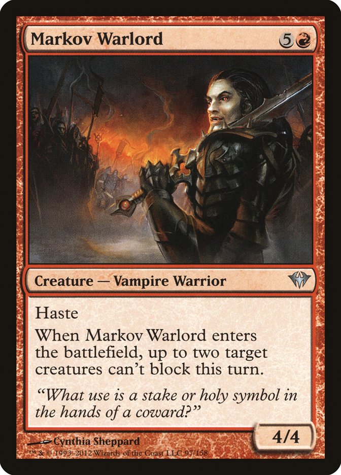 Markov Warlord [Dark Ascension] | L.A. Mood Comics and Games