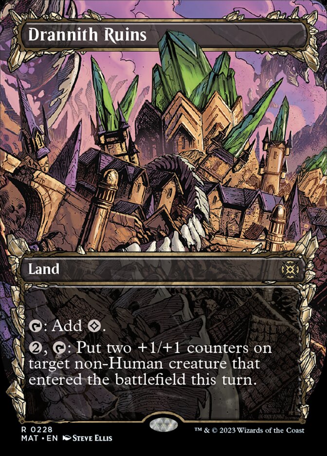 Drannith Ruins (Showcase Halo Foil) [March of the Machine: The Aftermath] | L.A. Mood Comics and Games