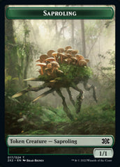 Saproling // Treasure Double-Sided Token [Double Masters 2022 Tokens] | L.A. Mood Comics and Games