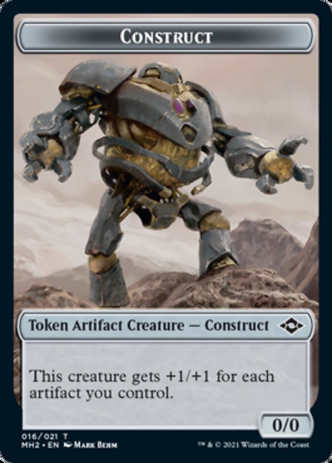Construct // Treasure (20) Double-Sided Token [Modern Horizons 2 Tokens] | L.A. Mood Comics and Games