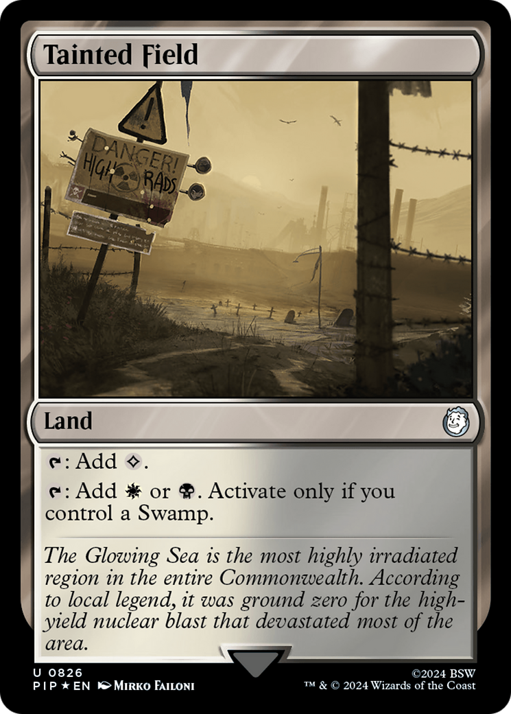 Tainted Field (Surge Foil) [Fallout] | L.A. Mood Comics and Games