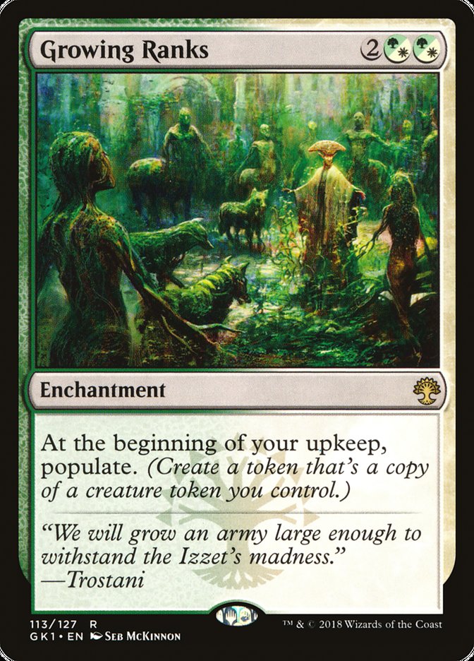 Growing Ranks [Guilds of Ravnica Guild Kit] | L.A. Mood Comics and Games