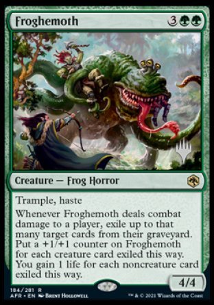 Froghemoth (Promo Pack) [Dungeons & Dragons: Adventures in the Forgotten Realms Promos] | L.A. Mood Comics and Games