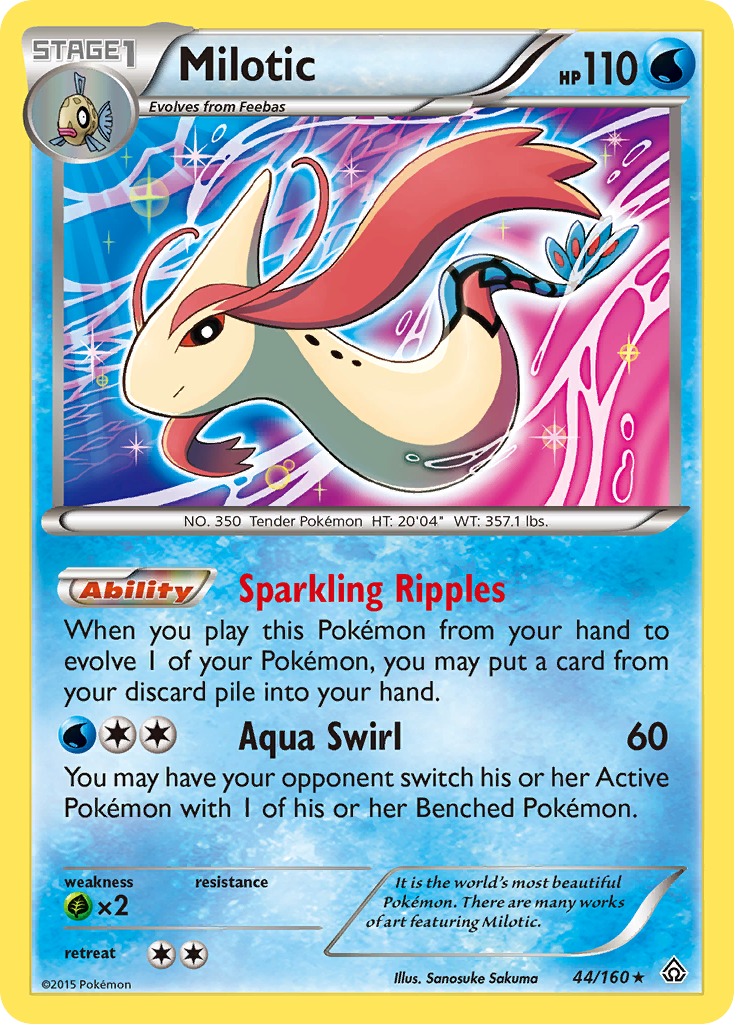 Milotic (44/160) [XY: Primal Clash] | L.A. Mood Comics and Games