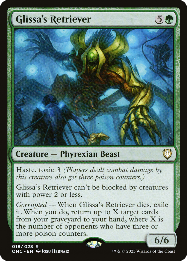 Glissa's Retriever [Phyrexia: All Will Be One Commander] | L.A. Mood Comics and Games