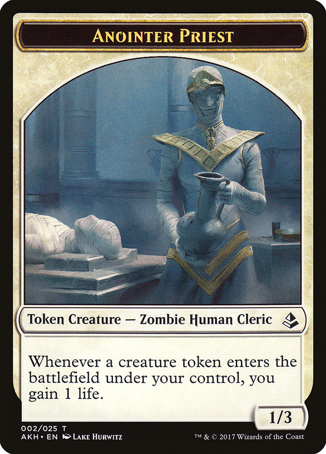 Anointer Priest // Drake Double-Sided Token [Amonkhet Tokens] | L.A. Mood Comics and Games