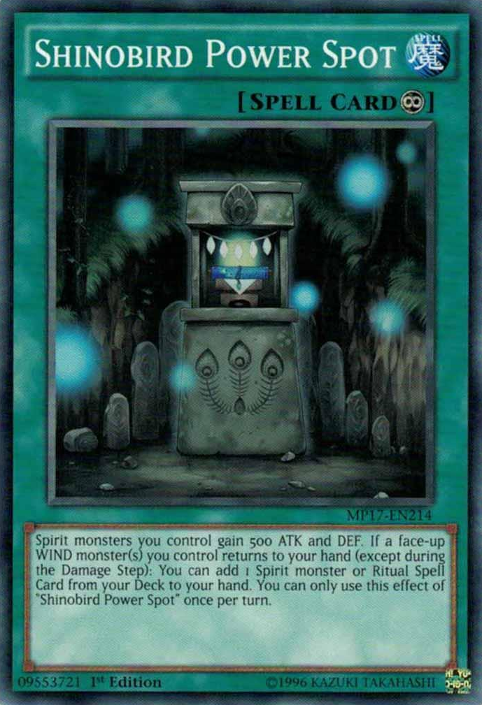 Shinobird Power Spot [MP17-EN214] Common | L.A. Mood Comics and Games