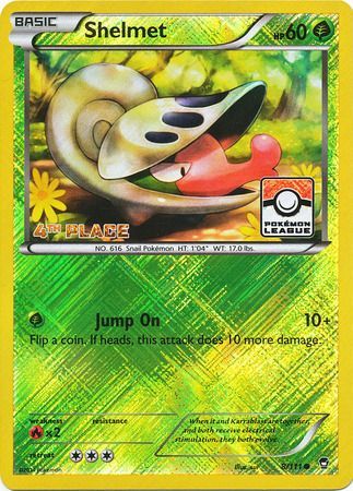 Shelmet (8/111) (League Promo 4th Place) [XY: Furious Fists] | L.A. Mood Comics and Games
