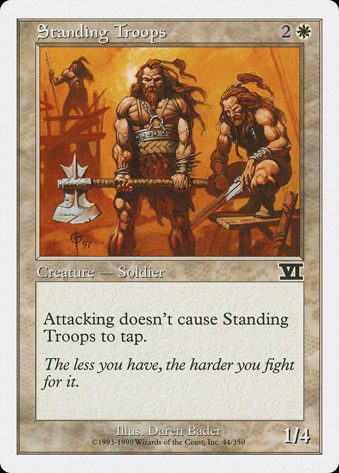 Standing Troops [Classic Sixth Edition] | L.A. Mood Comics and Games