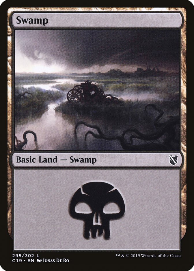 Swamp (295) [Commander 2019] | L.A. Mood Comics and Games