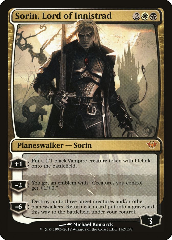 Sorin, Lord of Innistrad [Dark Ascension] | L.A. Mood Comics and Games
