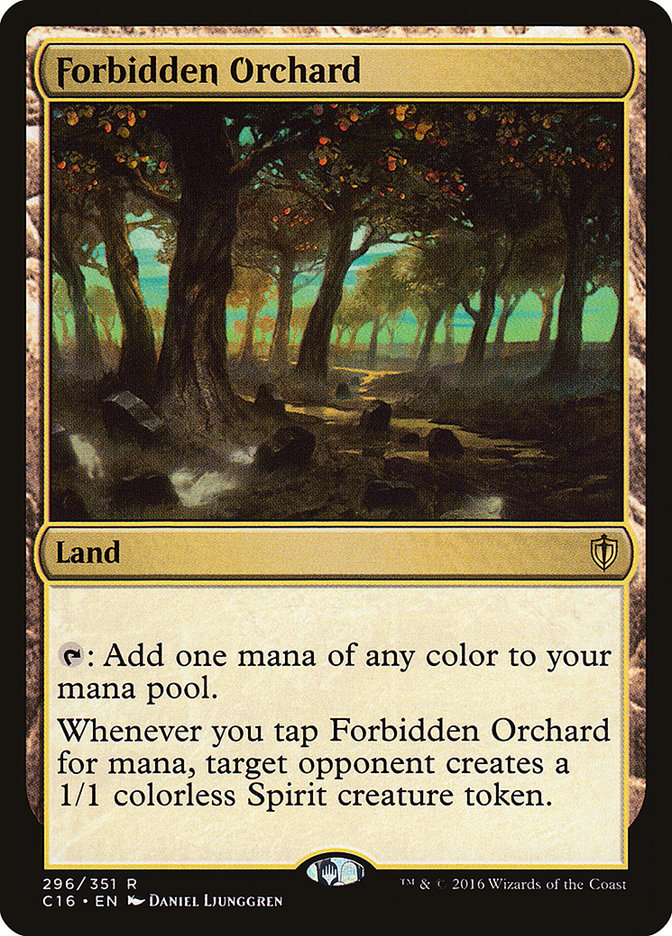 Forbidden Orchard [Commander 2016] | L.A. Mood Comics and Games
