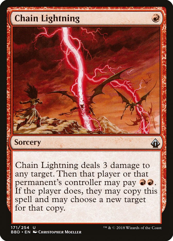 Chain Lightning [Battlebond] | L.A. Mood Comics and Games