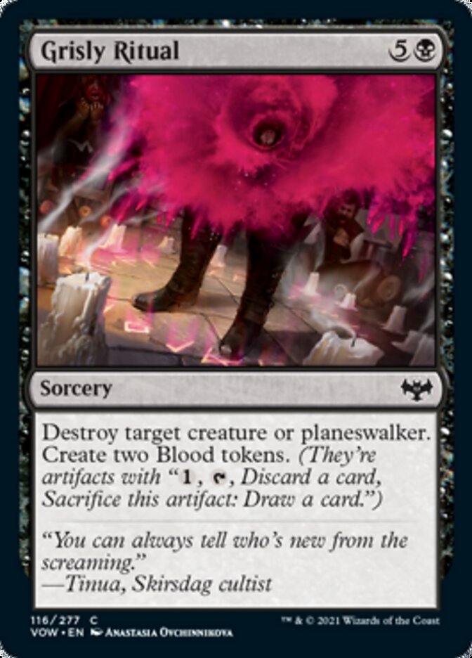 Grisly Ritual [Innistrad: Crimson Vow] | L.A. Mood Comics and Games