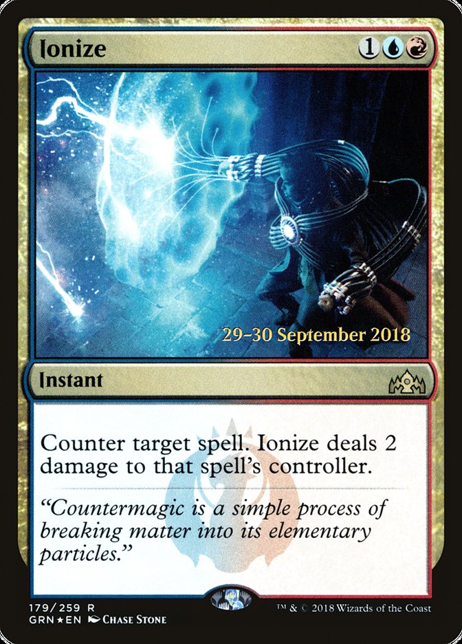 Ionize [Guilds of Ravnica Prerelease Promos] | L.A. Mood Comics and Games