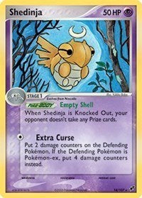 Shedinja (14/107) (Theme Deck Exclusive) [EX: Deoxys] | L.A. Mood Comics and Games