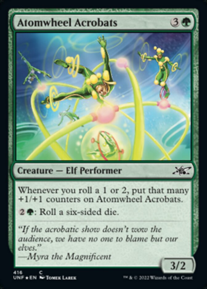 Atomwheel Acrobats (Galaxy Foil) [Unfinity] | L.A. Mood Comics and Games