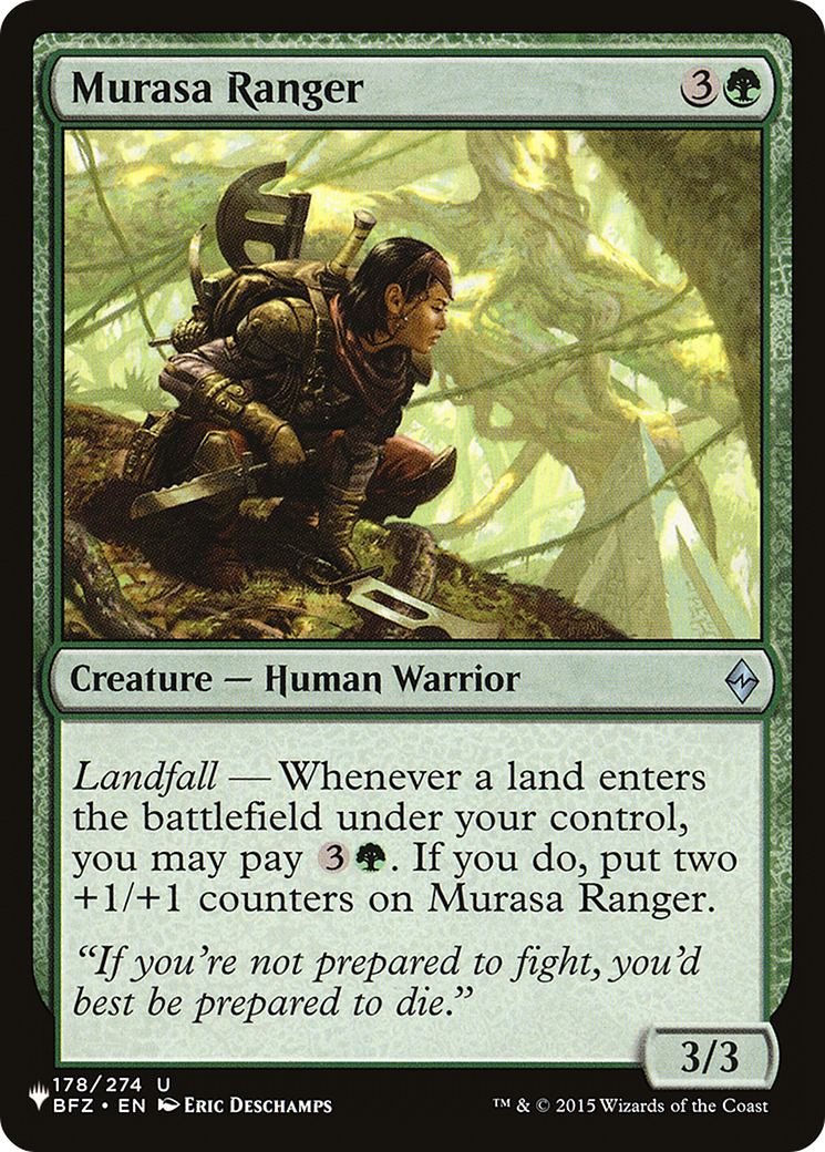 Murasa Ranger [The List] | L.A. Mood Comics and Games