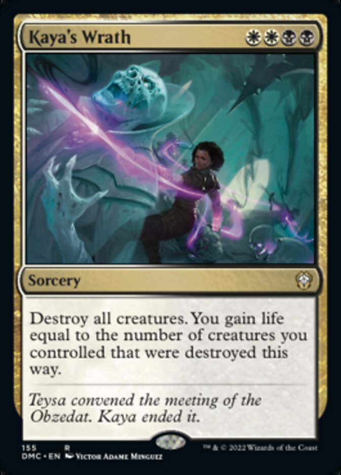 Kaya's Wrath [Dominaria United Commander] | L.A. Mood Comics and Games