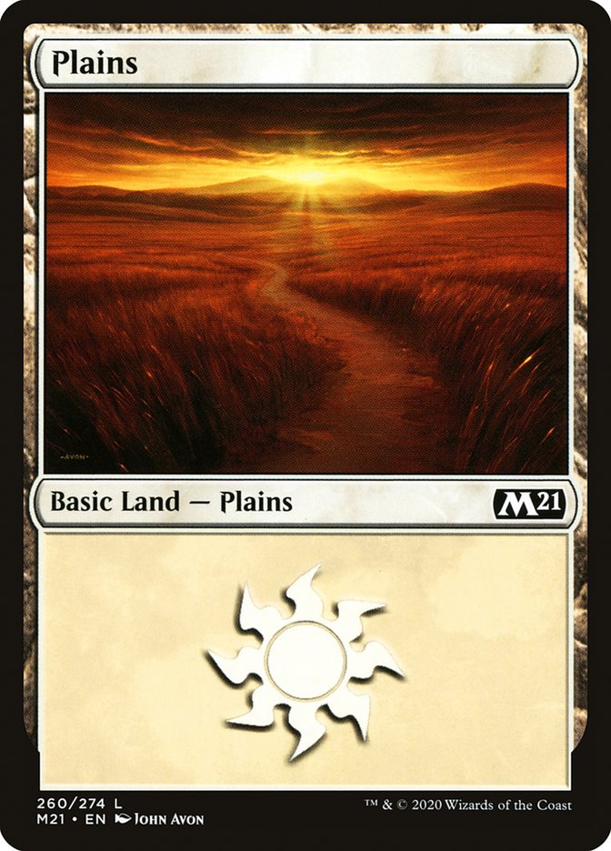 Plains (260) [Core Set 2021] | L.A. Mood Comics and Games