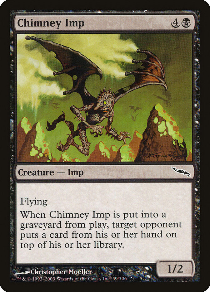 Chimney Imp [Mirrodin] | L.A. Mood Comics and Games