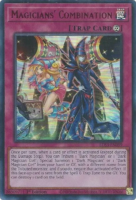 Magicians' Combination (Red) [LDS3-EN099] Ultra Rare | L.A. Mood Comics and Games
