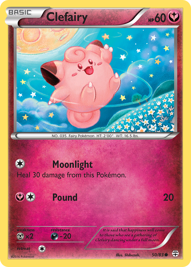 Clefairy (50/83) [XY: Generations] | L.A. Mood Comics and Games