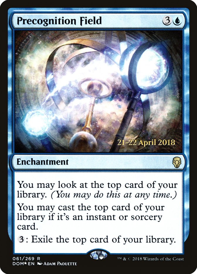 Precognition Field [Dominaria Prerelease Promos] | L.A. Mood Comics and Games