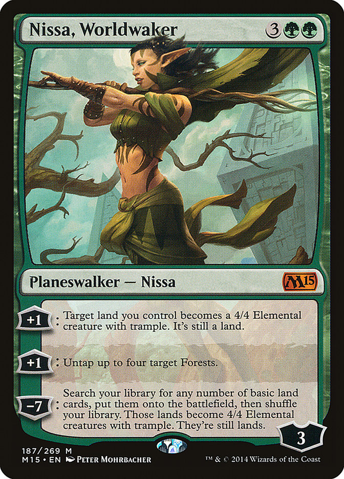 Nissa, Worldwaker [Magic 2015] | L.A. Mood Comics and Games