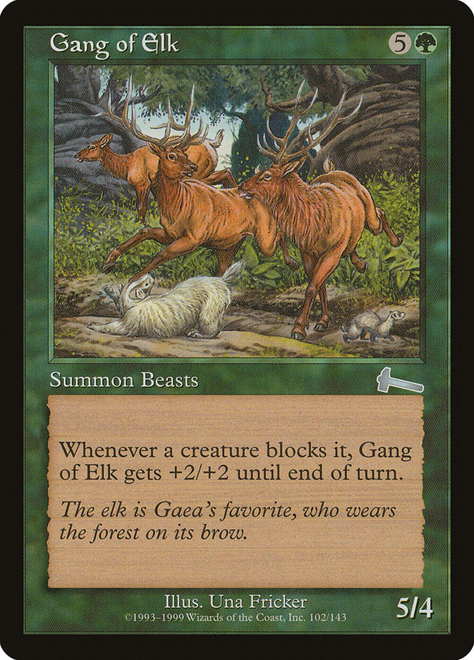 Gang of Elk [Urza's Legacy] | L.A. Mood Comics and Games