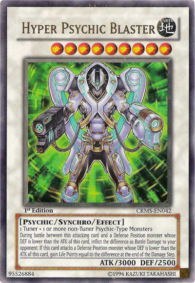 Hyper Psychic Blaster [CRMS-EN042] Ultra Rare | L.A. Mood Comics and Games