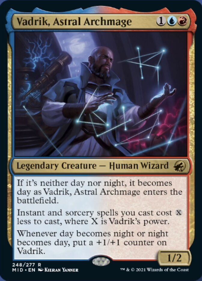 Vadrik, Astral Archmage [Innistrad: Midnight Hunt] | L.A. Mood Comics and Games