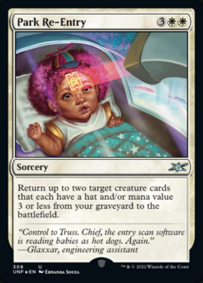 Park Re-Entry (Galaxy Foil) [Unfinity] | L.A. Mood Comics and Games