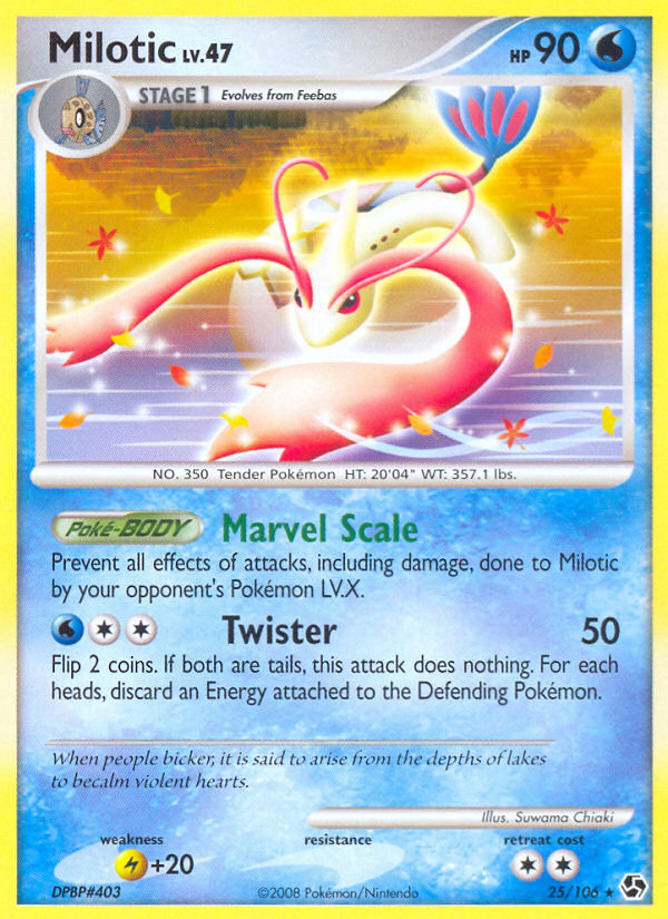 Milotic (25/106) [Diamond & Pearl: Great Encounters] | L.A. Mood Comics and Games