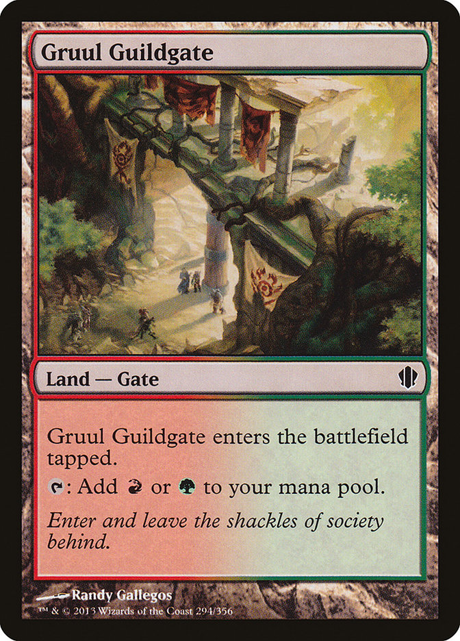 Gruul Guildgate [Commander 2013] | L.A. Mood Comics and Games