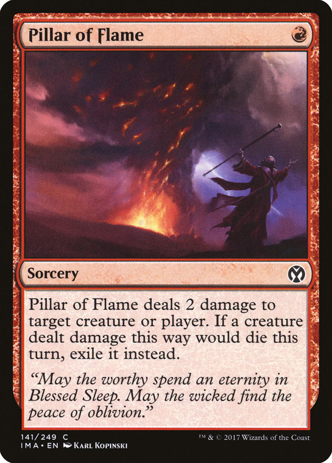 Pillar of Flame [Iconic Masters] | L.A. Mood Comics and Games