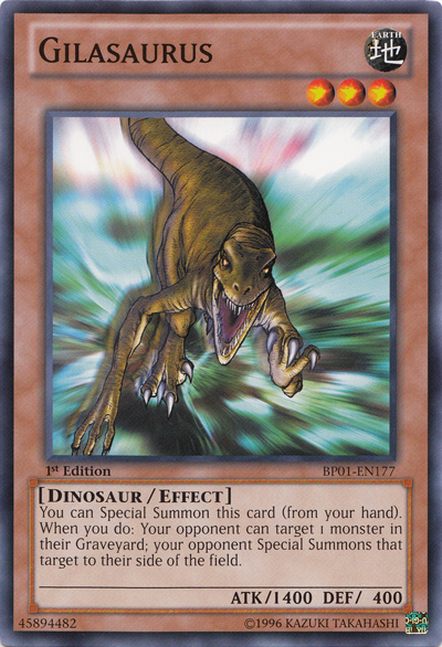Gilasaurus [BP01-EN177] Common | L.A. Mood Comics and Games