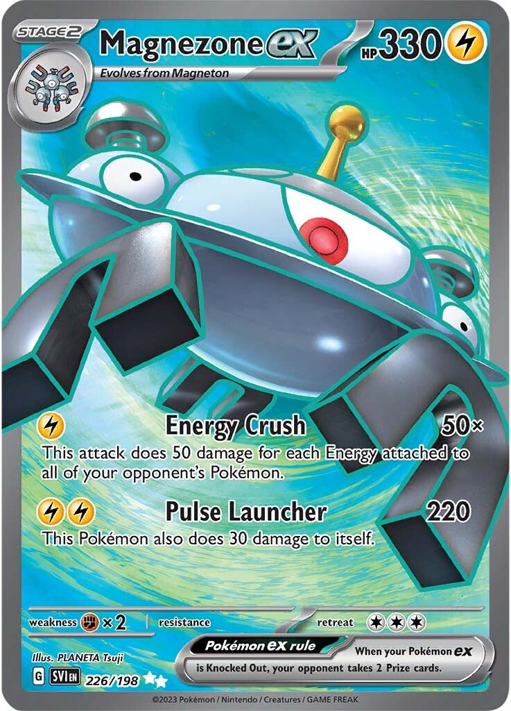 Magnezone ex (226/198) [Scarlet & Violet: Base Set] | L.A. Mood Comics and Games