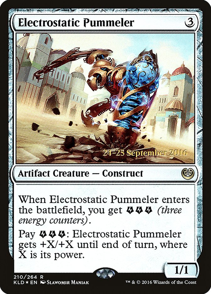 Electrostatic Pummeler [Kaladesh Prerelease Promos] | L.A. Mood Comics and Games