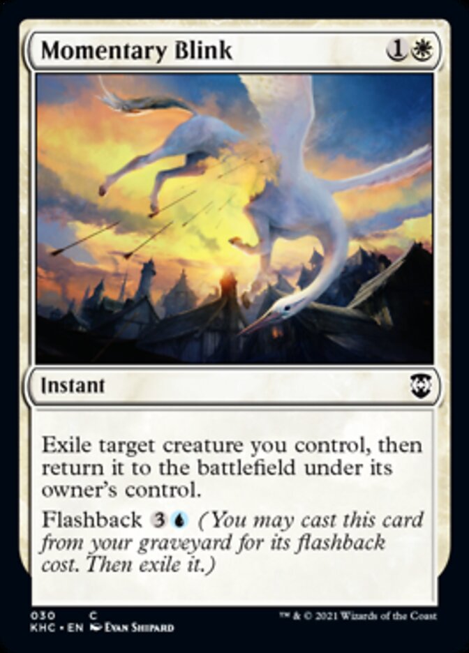 Momentary Blink [Kaldheim Commander] | L.A. Mood Comics and Games