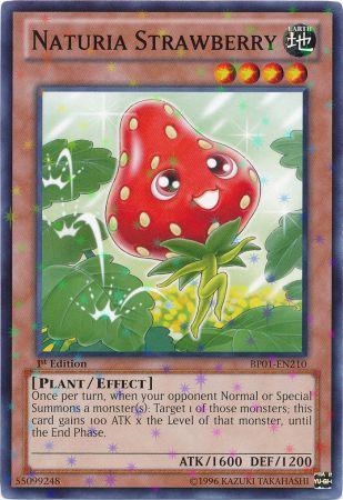 Naturia Strawberry [BP01-EN210] Starfoil Rare | L.A. Mood Comics and Games