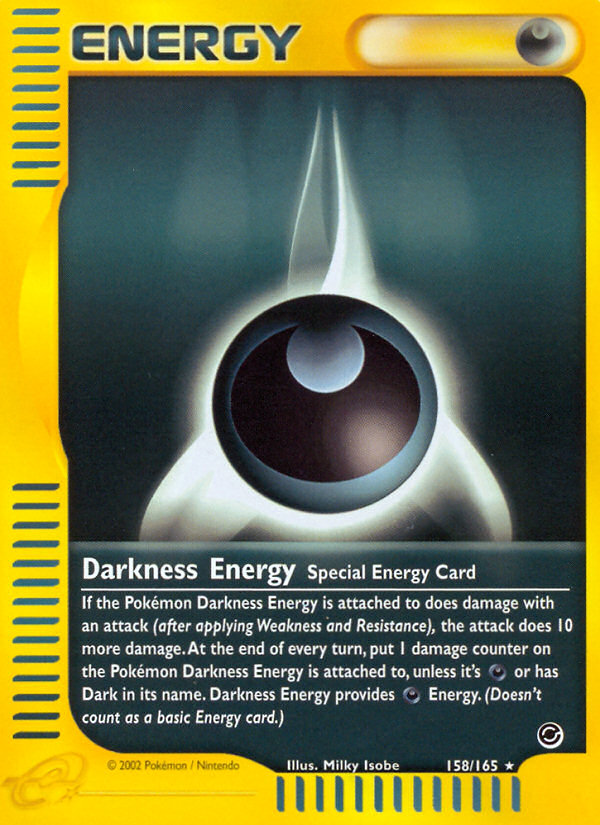 Darkness Energy (158/165) [Expedition: Base Set] | L.A. Mood Comics and Games