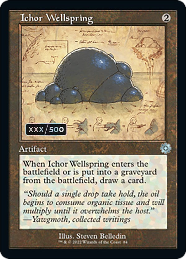 Ichor Wellspring (Retro Schematic) (Serialized) [The Brothers' War Retro Artifacts] | L.A. Mood Comics and Games