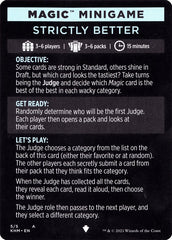 Strictly Better (Magic Minigame) [Kaldheim Minigame] | L.A. Mood Comics and Games