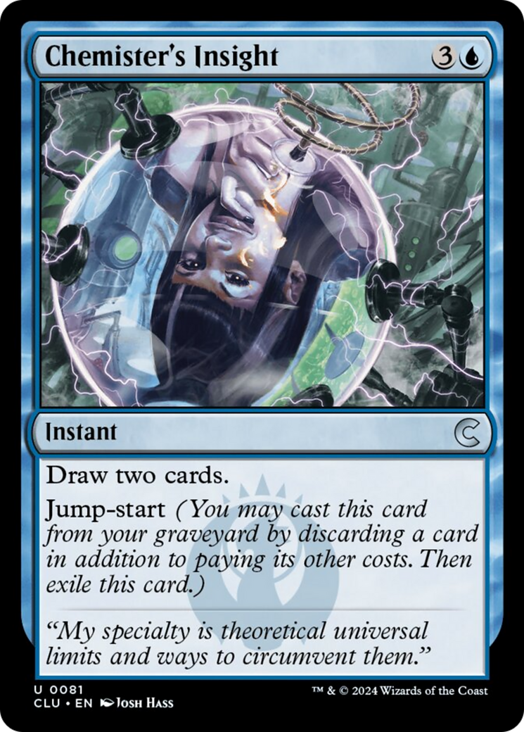 Chemister's Insight [Ravnica: Clue Edition] | L.A. Mood Comics and Games
