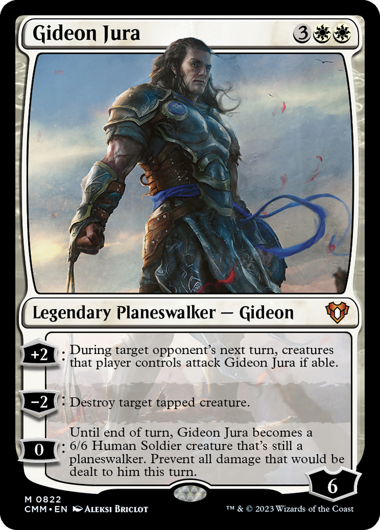 Gideon Jura [Commander Masters] | L.A. Mood Comics and Games