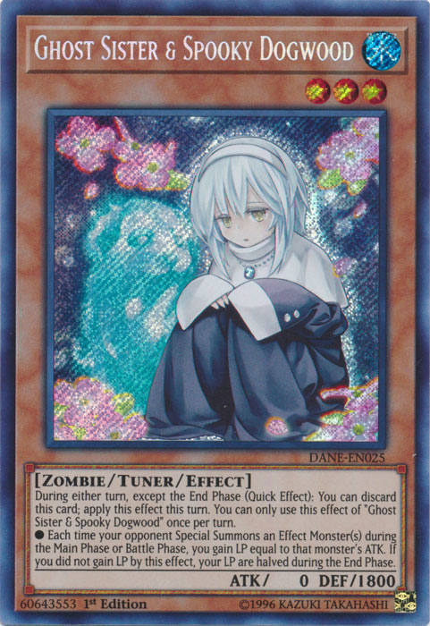 Ghost Sister & Spooky Dogwood [DANE-EN025] Secret Rare | L.A. Mood Comics and Games