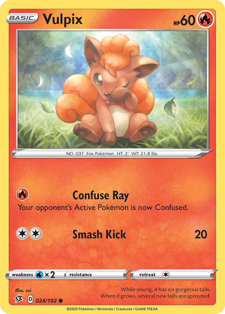 Vulpix (024/192) [Sword & Shield: Rebel Clash] | L.A. Mood Comics and Games