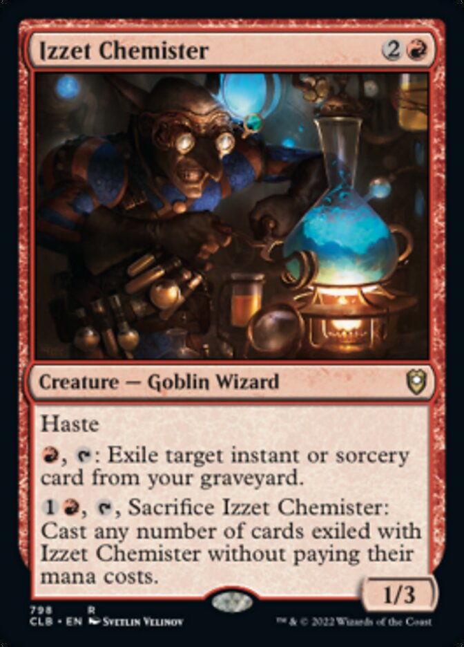 Izzet Chemister [Commander Legends: Battle for Baldur's Gate] | L.A. Mood Comics and Games